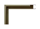 Moldura de aluminio integral color oro mate, modelo 123-096. Moldura metálica con acabado satinado que combina elegancia y sobriedad. Ideal para enmarcar fotografías, diplomas o láminas, aportando un toque distinguido y sofisticado tanto en interiores clásicos como modernos.