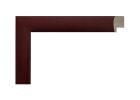 Moldura color burdeos, modelo 208-018. Fabricada en madera de ayous con acabado satinado que realza su tono rojizo profundo y elegante. De líneas rectas y perfil redondeado, este marco ofrece un estilo cálido y refinado, ideal para enmarcar fotografías, grabados o láminas decorativas en interiores clásicos o modernos.