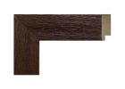 moldura 310 024 - Molduras Salas Moldura de madera de Ayous color nogal rústica, modelo 310-024. Moldura de estilo natural con textura rugosa que resalta las vetas de la madera, aportando un acabado cálido y elegante. Ideal para enmarcar fotografías, láminas o espejos en decoraciones clásicas, modernas o rústicas.