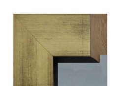 ESPEJO 710/005 ORO FILO NEGRO