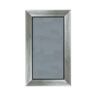 ESPEJO 710/098 PLATA FILO NEGRO