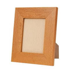 Portafoto de madera de ayous color miel