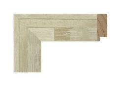 Marco en madera a franjas gris claro y oscuro 004-T41 para enmarcar obras